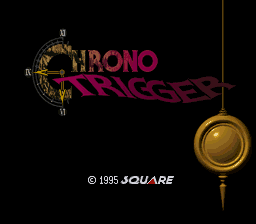 Chrono Trigger (USA) Title Screen